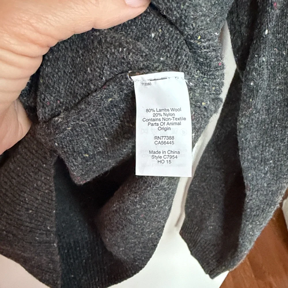 J. Crew Wool Quarter-Zip Sweater‎